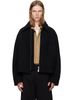 Studio Nicholson Studio Nicholson Black Short Zip Up Jacket - 1