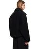 Studio Nicholson Studio Nicholson Black Short Zip Up Jacket - 3