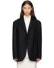 Studio Nicholson Studio Nicholson Black Sono Blazer - 1