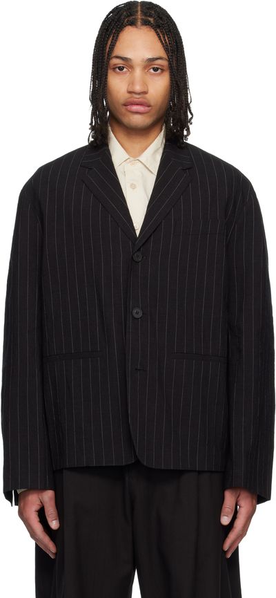 Studio Nicholson Studio Nicholson Black Sorst Blazer