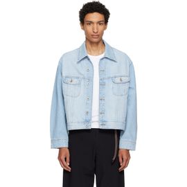 Studio Nicholson Studio Nicholson Blue Derby Denim Jacket