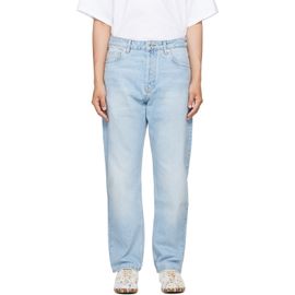 Studio Nicholson Studio Nicholson Blue Riso Straight Leg Jeans
