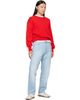 Studio Nicholson Studio Nicholson Blue Riso Straight Leg Jeans - 4