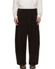 Studio Nicholson Studio Nicholson Brown Corduroy Wide Leg Trousers - 1
