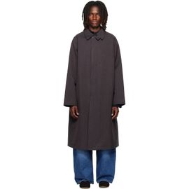 Studio Nicholson Studio Nicholson Brown Crowe Trench Coat