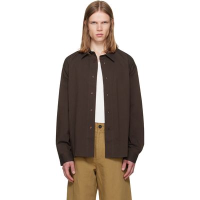 Studio Nicholson Studio Nicholson Brown Hal Shirt