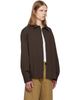Studio Nicholson Studio Nicholson Brown Hal Shirt - 2