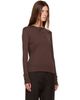 Studio Nicholson Studio Nicholson Brown Roane Jersey Henley - 2