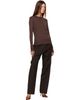 Studio Nicholson Studio Nicholson Brown Roane Jersey Henley - 4