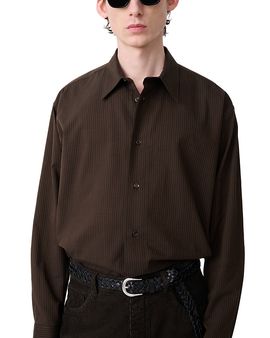 Studio Nicholson Studio Nicholson Classic Cotton Relaxed Point Collar Shirt
