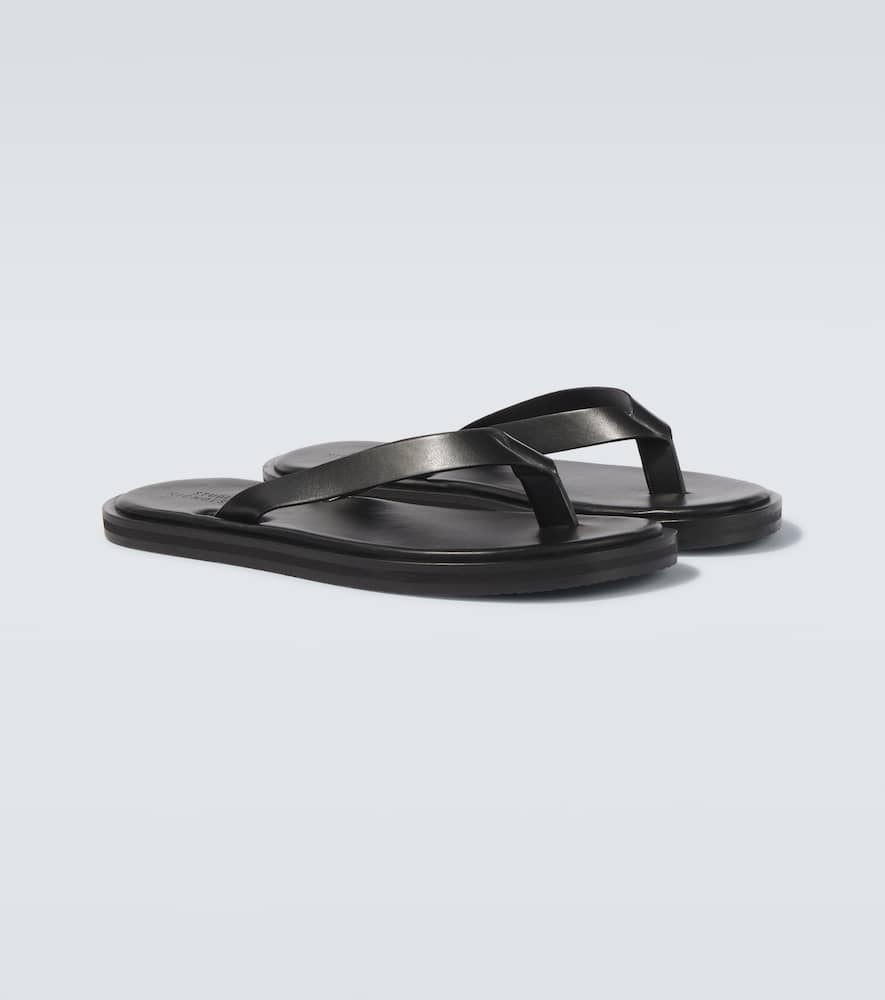 Studio Nicholson - Curren leather thong sandals