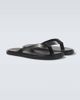 Studio Nicholson Studio Nicholson Curren leather thong sandals - 5