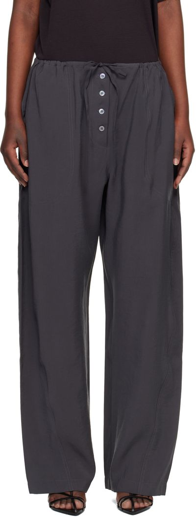 Studio Nicholson Studio Nicholson Gray Hera Trousers