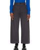 Studio Nicholson Studio Nicholson Gray Minard Trousers - 1