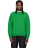 Studio Nicholson Studio Nicholson Green Guernsey Sweater - 1