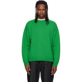 Studio Nicholson Studio Nicholson Green Guernsey Sweater