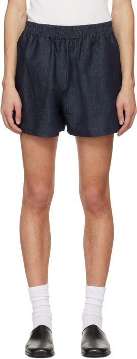 Studio Nicholson Studio Nicholson Indigo Elio Shorts