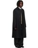 Studio Nicholson Studio Nicholson Navy Crowe Coated Cotton Trench Coat - 2