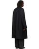 Studio Nicholson Studio Nicholson Navy Crowe Coated Cotton Trench Coat - 3