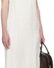 Studio Nicholson Studio Nicholson Off-White Danae Midi Dress - 2
