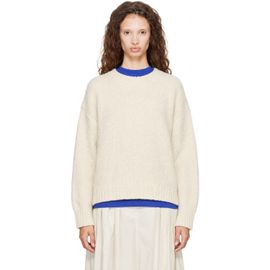 Studio Nicholson Studio Nicholson Off-White Maele Knit Sweater