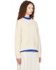 Studio Nicholson Studio Nicholson Off-White Maele Knit Sweater - 2