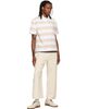 Studio Nicholson Studio Nicholson Off-White Paolo Trousers - 4