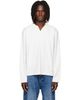 Studio Nicholson Studio Nicholson Off-White Sudds Long Sleeve Jersey Polo - 1