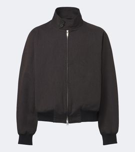 Studio Nicholson Studio Nicholson Over cotton and wool bomber jacket