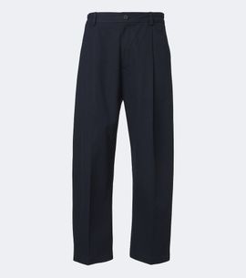 Studio Nicholson Studio Nicholson Shire pleated cotton wide-leg pants