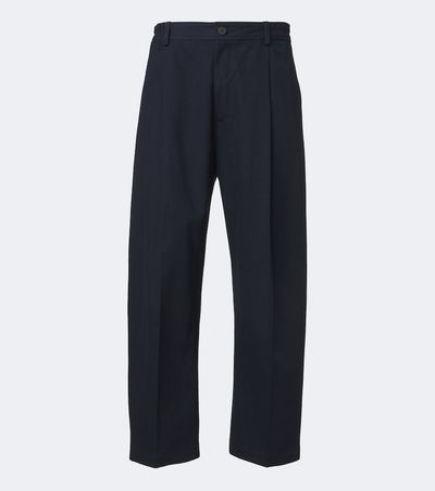 Studio Nicholson Studio Nicholson Shire pleated cotton wide-leg pants