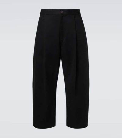 Studio Nicholson Studio Nicholson Sorte cotton twill barrel-leg pants