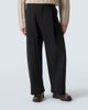 Studio Nicholson Studio Nicholson Sorte cotton twill barrel-leg pants - 3