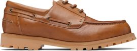 Studio Nicholson Studio Nicholson Tan Guston Leather Boat Shoes
