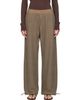 Studio Nicholson Studio Nicholson Taupe Farr Wool Drawstring Trousers - 1
