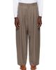 Studio Nicholson Studio Nicholson Taupe Line Tailored Trousers - 1