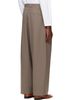 Studio Nicholson Studio Nicholson Taupe Line Tailored Trousers - 3