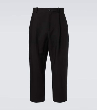 Studio Nicholson Studio Nicholson Tuck cotton-blend tapered pants