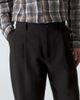 Studio Nicholson Studio Nicholson Tuck cotton-blend tapered pants - 5