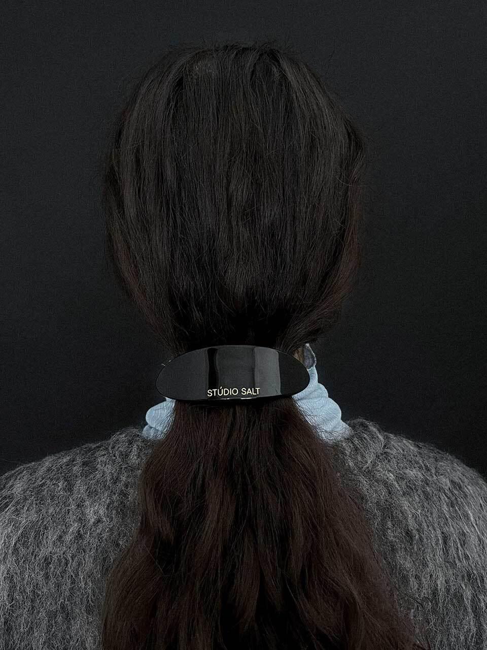 Studio Salt Classic Celluloid Durable Hairpin [Black]