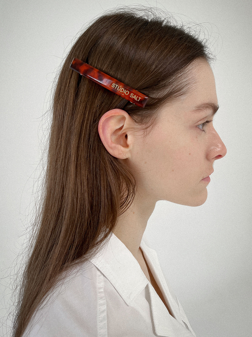 Studio Salt [Salt Label] Classic Square Hair Pin_Brown