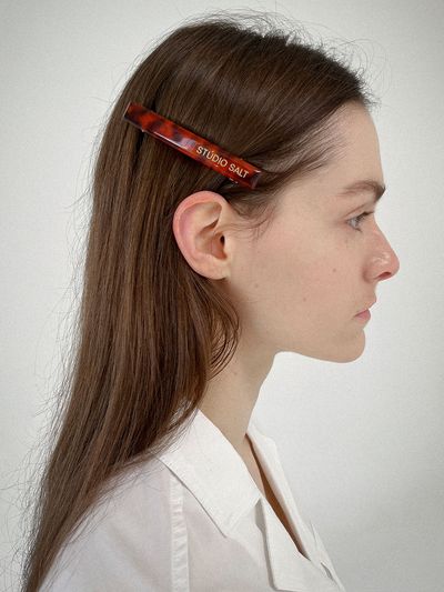 Studio Salt [Salt Label] Classic Square Hair Pin_Brown