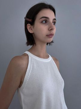 Studio Salt [SALT Label] HALTER NECK KNIT SLEEVELESS_