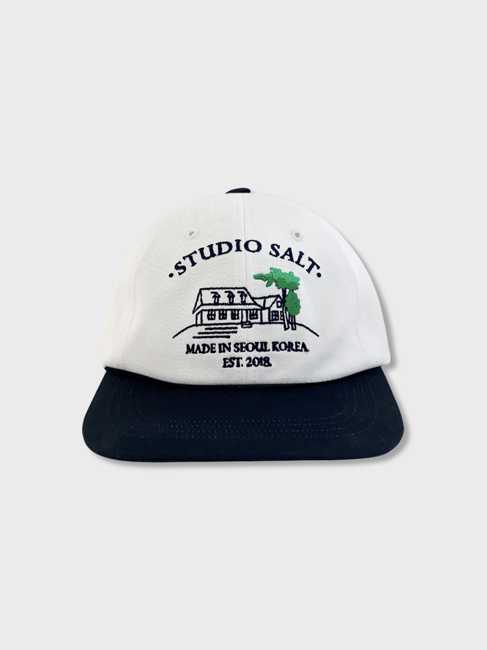 Studio Salt [Salt Label] Salt House Ball Cap_White/Navy