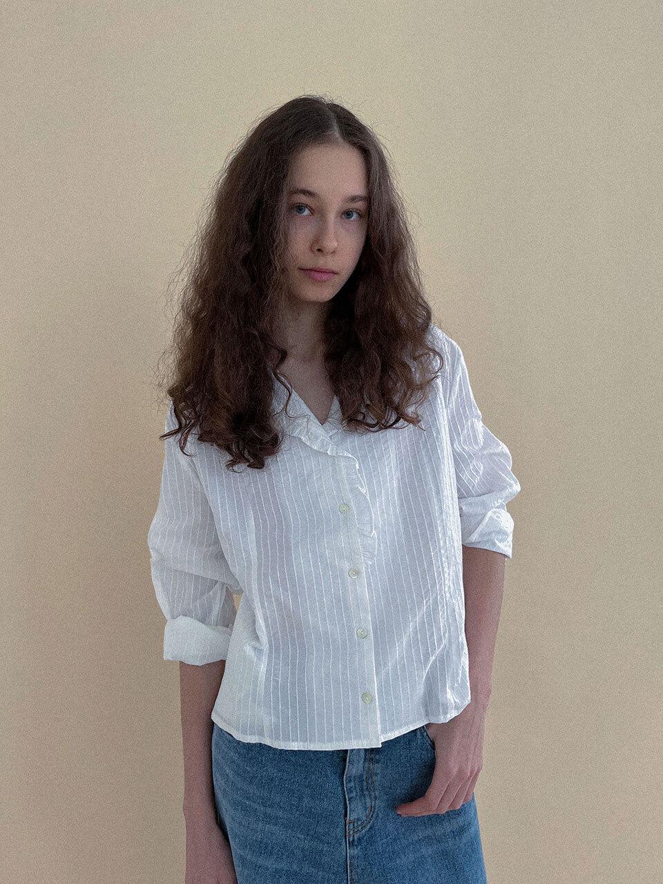 Studio Salt [SALT Label] SIMONE RUFFLE BLOUSE