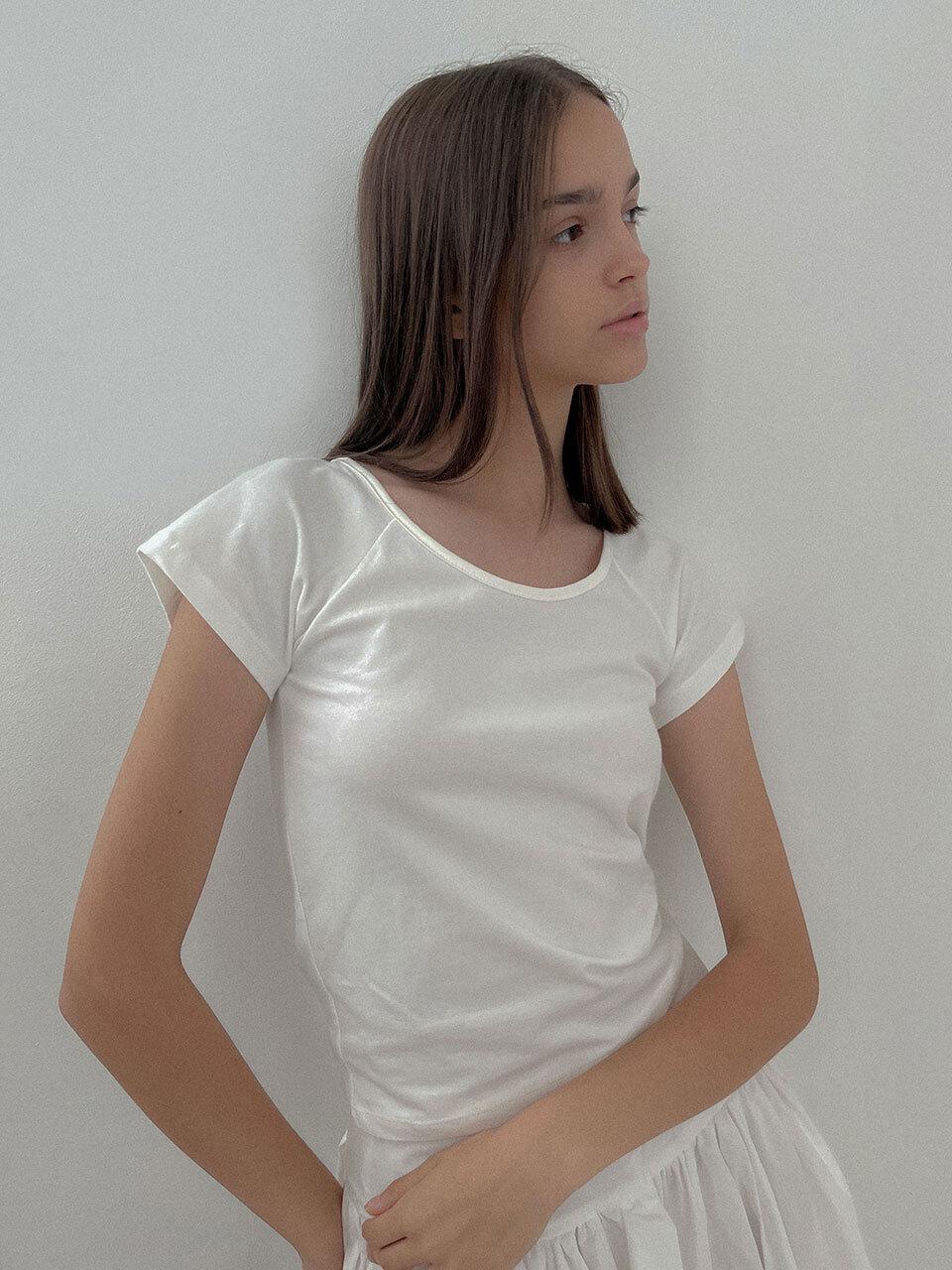 Studio Salt [SALT Label] TANIA COTTONT-SHIRT_WHITE