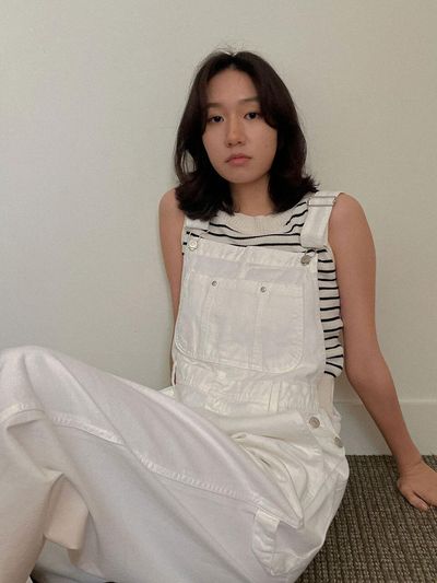 Studio Salt [SALT Label] WHITE BOY DENIM OVERALL