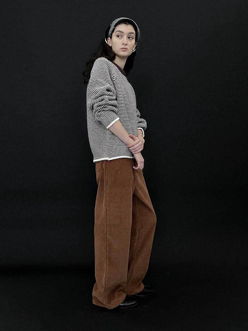 Studio Salt Straight Leg Relaxed Fit Corduroy Pants [CAMEL]