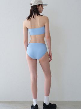 STUDIO TABLE Colored Tube Bikini Set, Light Blue