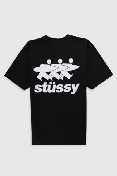 Stussy - Surfwalk Board Tee in Black, Men's at Urban Outfitters